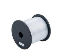 500M Transparent Nylon Fishing Line for Big Game Leader Rigging with Predictable Elongation Response and Reduced Line Twist Accumulation (15#)