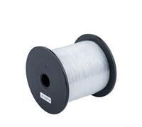 500M Transparent Nylon Fishing Line for Big Game Leader Rigging with Predictable Elongation Response and Reduced Line Twist Accumulation (13#)