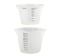 500ml & 250ml Reusable Silicone Measuring Cups Resin Mixing Cups Epoxy Jewelry Casting Molds Acrylic Paint Pouring Resin