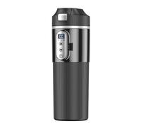 500ml Automotive Water Heater Bottle Touch Control Temperature Adjustment Anti Scald Cup With Digital Display For Driver Leak Proof Car Infuser Mug