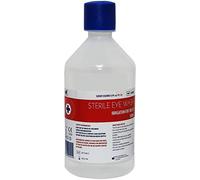 500ml Blue Lion Sterile Saline Eye Wash Cleaning Cleansing Solution Bottle - (1 Bottle x 500ml)