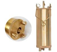500ml Brass Fuel Tank Bottom Sampler - Oil Analysis Kit for Industrial Use, Liquid Collection Bottle with 5m Rope, Perfect for Factory & Oil Tank Sampling