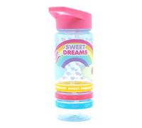 500ml Canteen Drinking Water Bottle with Foldable Spout for Kids, Leak-Proof Sports and Travel Water Bottle, Printed Character Unicorn Sweet Dreams