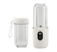500ml Capacity Blenders Portable USB Rechargeable Juicer with High Speed Motor Mixing Cup for Protein Shakes and Juices Milkshakes Maker