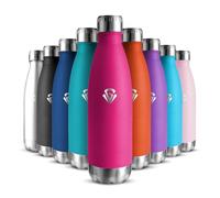 500ml Children's Thermal Water Bottle, BPA-Free, 18/8 Stainless Steel, Leak-Proof Thermal Bottle, Stainless Steel for School, Boys, Girls