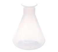 500ml Clear Plastic Laboratory Conical Flask Storage