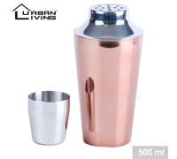 500ml Copper Stainless steel cocktail Shaker