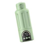 500ML Cordless Rechargeable Milk Bottle Warmer Type C Rapid Heating with Temperature Display for Newborns Portable Baby Bottle Warmer