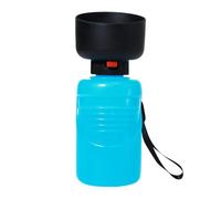 500ml Dog Water Bottle - Squeeze Leak-Proof Design, Foldable Bowl | Travel Pet Hydration, Portable Dog Hiking Accessories | Great for Camping, Park Visits, Long Road Trips with Pets