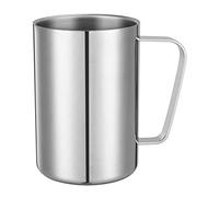 500ml Double Walled Coffee Mug,Insulated Stainless Steel Tea Cups,Metal Milk Mug with Handle,Double-Layer Insulation Function Juice Cold Drink Cup,Travel Camping Mugs