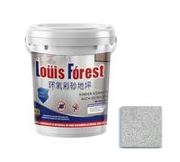500ml Epoxy Floor Paint,High-Gloss Marble Effect Epoxy Floor Coating,Waterproof Water-Based Epoxy Floor Paint,Quick-Dry Wear-Resistant Non-Slip,For Garage & Concrete Floors
