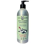 500ml Extra Large Bottle - Mama Bamboo Natural Baby Shampoo & Bodywash, Organic Aloe Vera, Bamboo and Coconut Oil - Bulk Buy