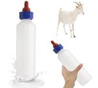 500ml Goat Milk Bottle, Thicken Silicone Pacifier for Baby Goats, Portable Animal Feeding Bottle, Style 1