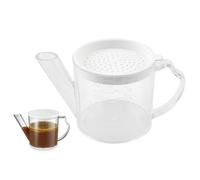 500ml Gravy Fat Separator Jug with Built-in Strainer, Fat Skimmer for Gravy, Soup, and Sauces, Removes Fat, Lumps, and Sediment, Heat-Resistant, Easy Pour Spout and Non Slip Handle