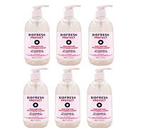 500ml Hand Sanítíser Cleansing Gel 74% Alc, EN14476 Certified - Kills 99% Germs Instantly, Pump Hand Wash Gel - UK Stock (6x 500ml)