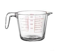 500ML Heat Resistant Glass Measuring Jug with Spill Proof Beak Spout and Transparent Design for Easy Reading