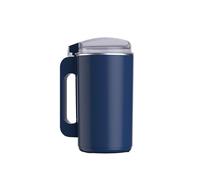 500ML Household Small Powder Grinding Machine,Electric Spice Grinder Fine Powder, Integrated Steel Blade 360° Food Grade Stainless Steel with One Click Start Quick Grinding Spices (Blue)
