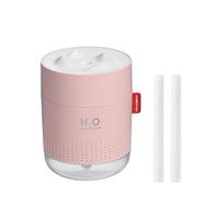 500ML Humidifier Cool Mist Air for Bedroom Portable Personal Desktop USB with Soft Night Light, 2 Mist Modes and Auto Shut-Off, Super Quite for Car Office Home