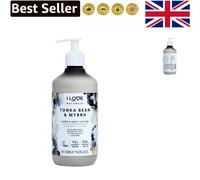 500ml Hydrating Tonka Bean & Myrrh Lotion with Ingredients & Organic Oils