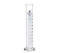500ml Lab Glass Measuring Cylinder | Borosilicate Glass | Blue Graduation Markings | High Quality Cylinders | 10ml to 1000ml Sizes Available | Accurate to 5.0ml | 500 ml