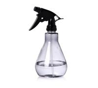 500ml Light Grey Water Spray Bottle, Adjustable Fine Mist & Stream Trigger Sprayer, Refillable Plastic Empty Atomiser for Indoor Gardening, Household Cleaning, Ironing, Hair Styling & Pet Care