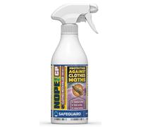 (500ml) NOPE CP Moth Killer Spray - Fast acting, Odourless, Long-lasting Moth Repellent for Home, Wardrobe & Carpets