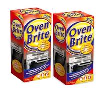 500ml Oven Brite Cleaner Set, Oven Cleaning Liquid with Cleaning Tools for Ovens, Racks and Grill Pans (2 x 500ml)
