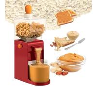 500ML Peanut Butter Maker Machine, Portable Nut Grinder Electric Peanut Butter Maker Machine Sesame Sauce Cashew Almond Grinding Mill for Home Kitchen Commercial Use