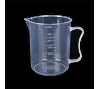 500ml Plastic Mixing Cup Measuring Cups, Measuring Jugs Transparent Reusable Mixing Cup for Mixing Resin Paint Stain Epoxy