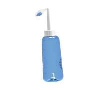 500ml Plastic Nasal Cleaning Bottle Blue with 2 Nozzles