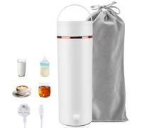 500ml Portable Electric Kettle 12H Heat Preservation Travel Electric Kettle, 6-Speed Temperature Adjustment With Auto Shut-Off and Boil Protection, Suitable for Travelling/Outdoor Mini Teapot and Coff