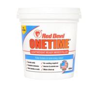 500ml - Red Devil Onetime Interior & Exterior Ready Mixed Lightweight Filler