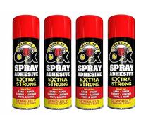 500ml SAAO Heavy Duty Spray Adhesive Glue Art Foam for Carpet Tile Craft Fabric (4)