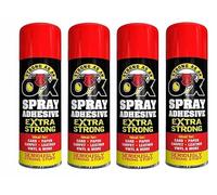 500ml SAAO Heavy Duty Spray Adhesive Glue Art Foam for Carpet Tile Craft Fabric (4)