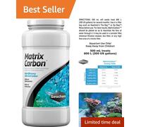 500ml Seachem Matrix Carbon - The Ultimate Filter Media Solution for Aquariums