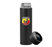 500ml Smart LED Temperature Display Car Portable Stainless Steel Mug for Fiat abarth 500 Coupe Doblo Kettles black