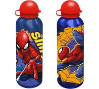 500ml Spiderman Aluminium Water Bottle Sip Nozzle Back To School Kids Gift