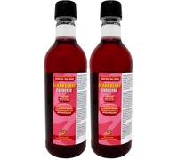 500ml Strawberry Diluting Concentrate - Makes 16.5Litres of Still Drinks - Sugar-Free & Highly Concentrated - Easy 1:32 Mixing Ratio - Refreshing Strawberry Flavor Squash Syrup for Drinks (Pack of 2)