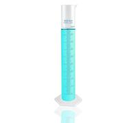 500ml Transparent Blue Line Measuring Graduated Laboratory Trial Test Liquid Tube Hot Cylinder Reusable Graduated Measuring Cylinder Science Measuring Lab Chemistry Set for Adult Kids