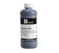 500ml Universal Printer Ink Refill Compatible With Dye Ink Models T1711 T2001 T1661 T2551 T2991 T410 T8651 7921 7931 220 7891 7901(500ML Dye Ink-BK)