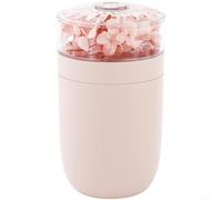 500ML USB Humidifier with Snowman Design, Built in Night Light, Two Mist Modes for Personalized Humidification, Automatic Shut Off to Prevent Dry Burn (F)