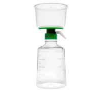500ml Vacuum Filtration System, Disposable Sterile Vacuum Filter Units with PES Membrane, 0.22μm Pore Size, 90mm Diameter for Laboratory, Chemistry, Graduated, Individually Wrapped, Pack of 1