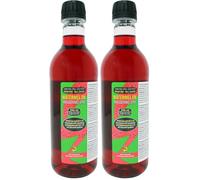 500ml Watermelon Diluting Concentrate - Makes 16.5Litres of Still Drinks - Sugar-Free & Highly Concentrated - Easy 1:32 Mixing Ratio - Refreshing Watermelon Flavor Squash Syrup for Drinks (Pack of 2)