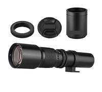 500mm/1000mm f/8 High Power Camera Telephoto Lens MF with 2X Converter Lens, for Nikon D40 D60 D90 D100 D200 D300 D500