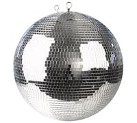 500mm 20" 50cm Silver Sparkling Disco Lights Glitter Party Mirror Ball DJ