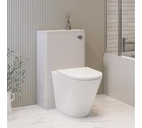 500mm Beige Back to Wall Toilet Unit Only - Pendle