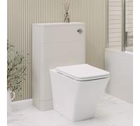 500mm Beige Back to Wall Toilet Unit Only - Pendle