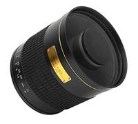 500mm F6.3 Telephoto Mirror Lens forNEXMount Camera, Precise Scale, Foldback Design, MC Coating, Lightweight (Black)