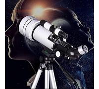 500mm Focal Length Mount Astronomical Refracting Telescope 70mm Refractor Telescope with Tripod Finder Scope HD Low Light Night Vision Backpack and Moon Filter