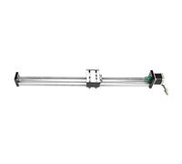 500mm Linear Actuator, 12mm Stepper Motor Stage, 42mm Travel, 1204 Screw for CNC, Automation, Motion Control, Industrial Equipment